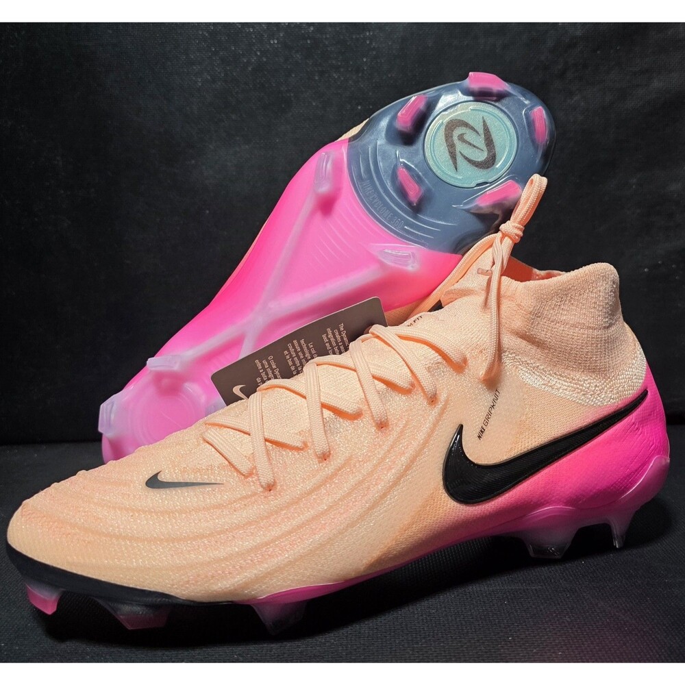 New Nike Phantom Luna 2 Elite FG Soccer Futbol Cleats FJ2572-800 Men's Size 9.5